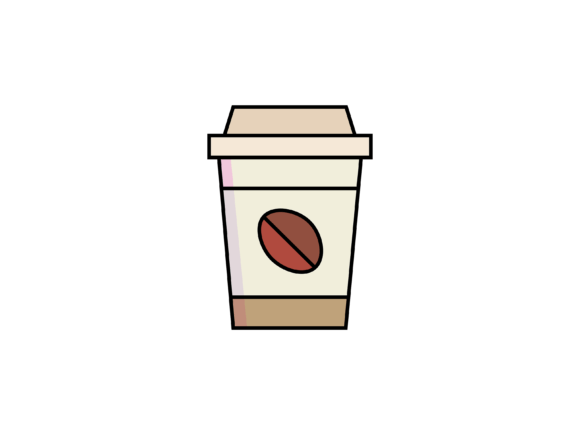 Charming Coffee Cups Illustrations for Creative Projects
