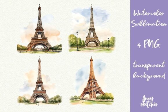 Eiffel Tower Clipart 4 PNG Paris Travel