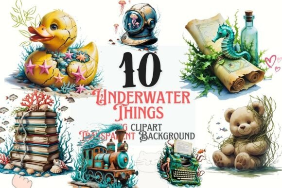 Underwater Objects PNG Clipart: A Deep Dive