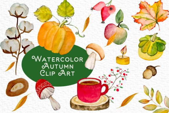 Vibrant Autumn Watercolors: A Designer's Guide